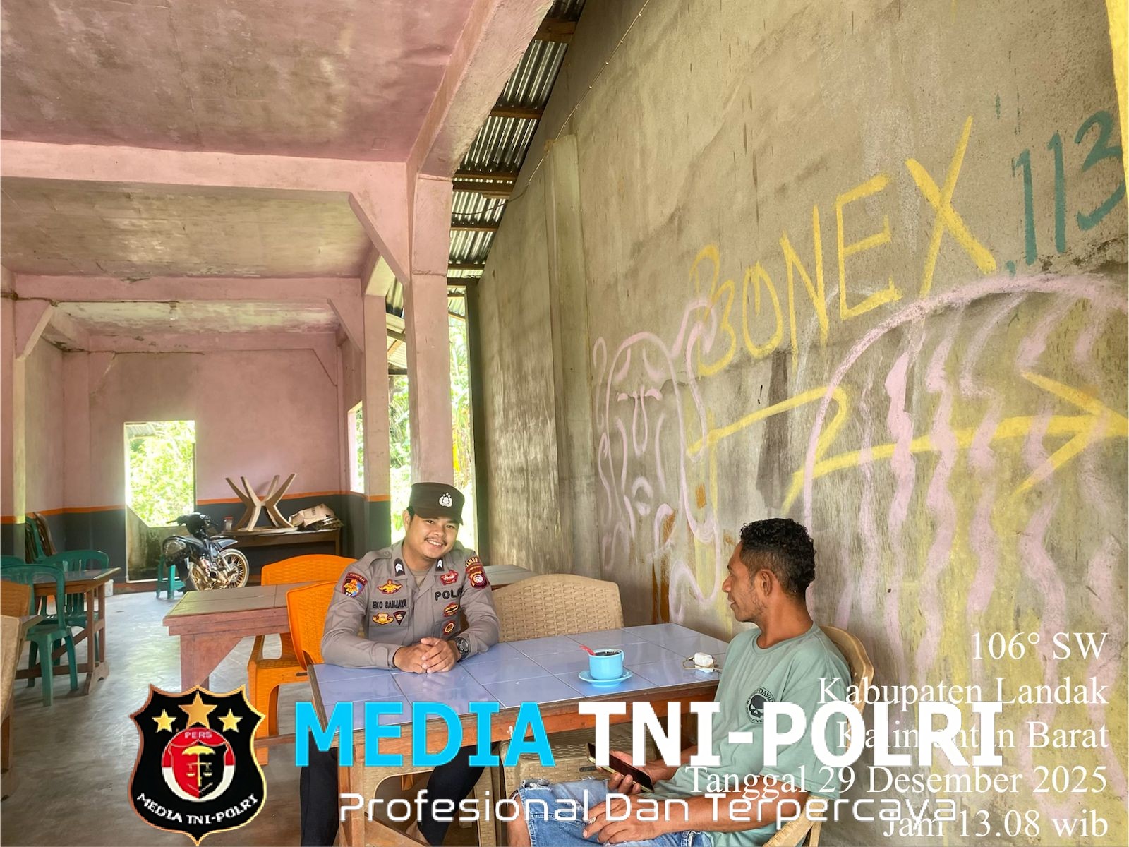 Ciptakan Lingkungan Aman, Polisi Lakukan Patroli Siang dan Beri Imbauan