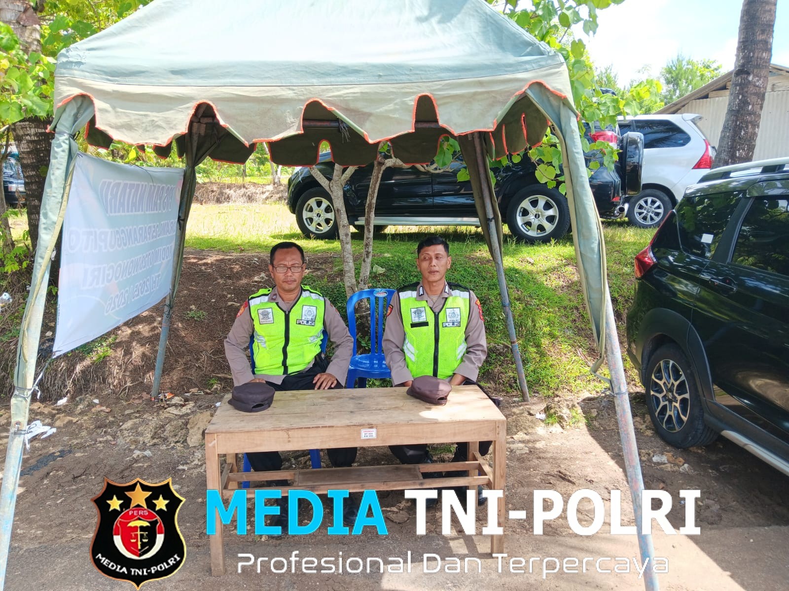 Polsek Paranggupito Amankan Obyek Wisata Pantai dalam Rangka Operasi Lilin Candi 2025