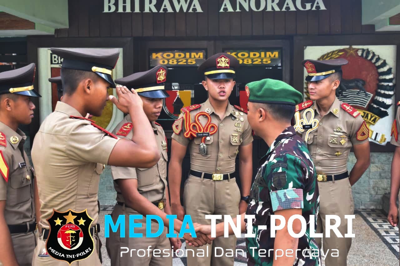 Dandim 0825/Banyuwangi Sambut Pratar Akademi Militer, Dari Markas Teritorial Ditanamkan Jiwa Ksatria Sejak Dini