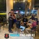 Patroli Pamapta Polres Tulang Bawang Barat, Pastikan Keamanan Warga di Tengah Malam Tetap Kondusif