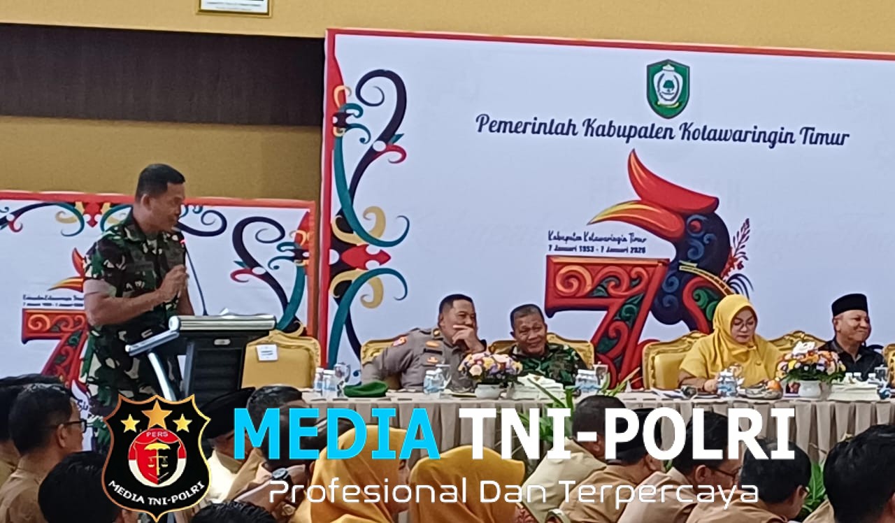 Komadan Kodim Hadiri Rapat Evaluasi Akhir Tahun 2025 Bersama Pemda