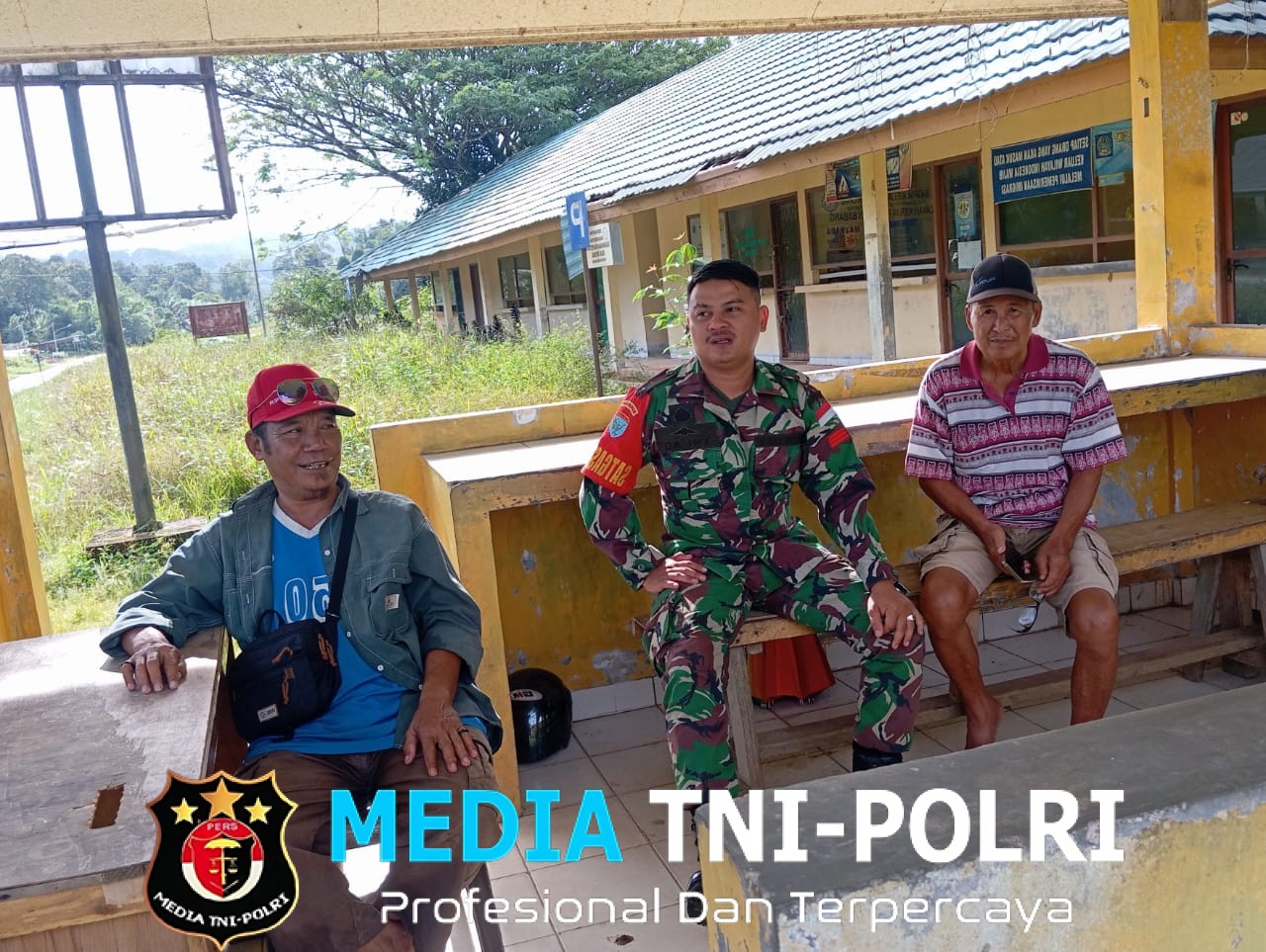 Kodim 1209/Bengkayang Laksanakan Komsos, Binjaring Mitra Karib