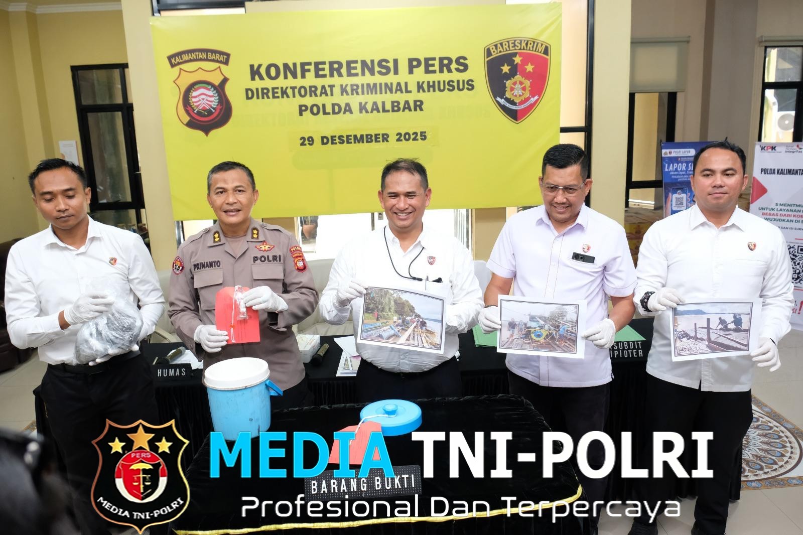 Ditreskrimsus Polda Kalbar Intensifkan Penindakan Peti di Aliran Sungai, Berhasil Ungkap 7 Kasus dengan 10 Tersangka