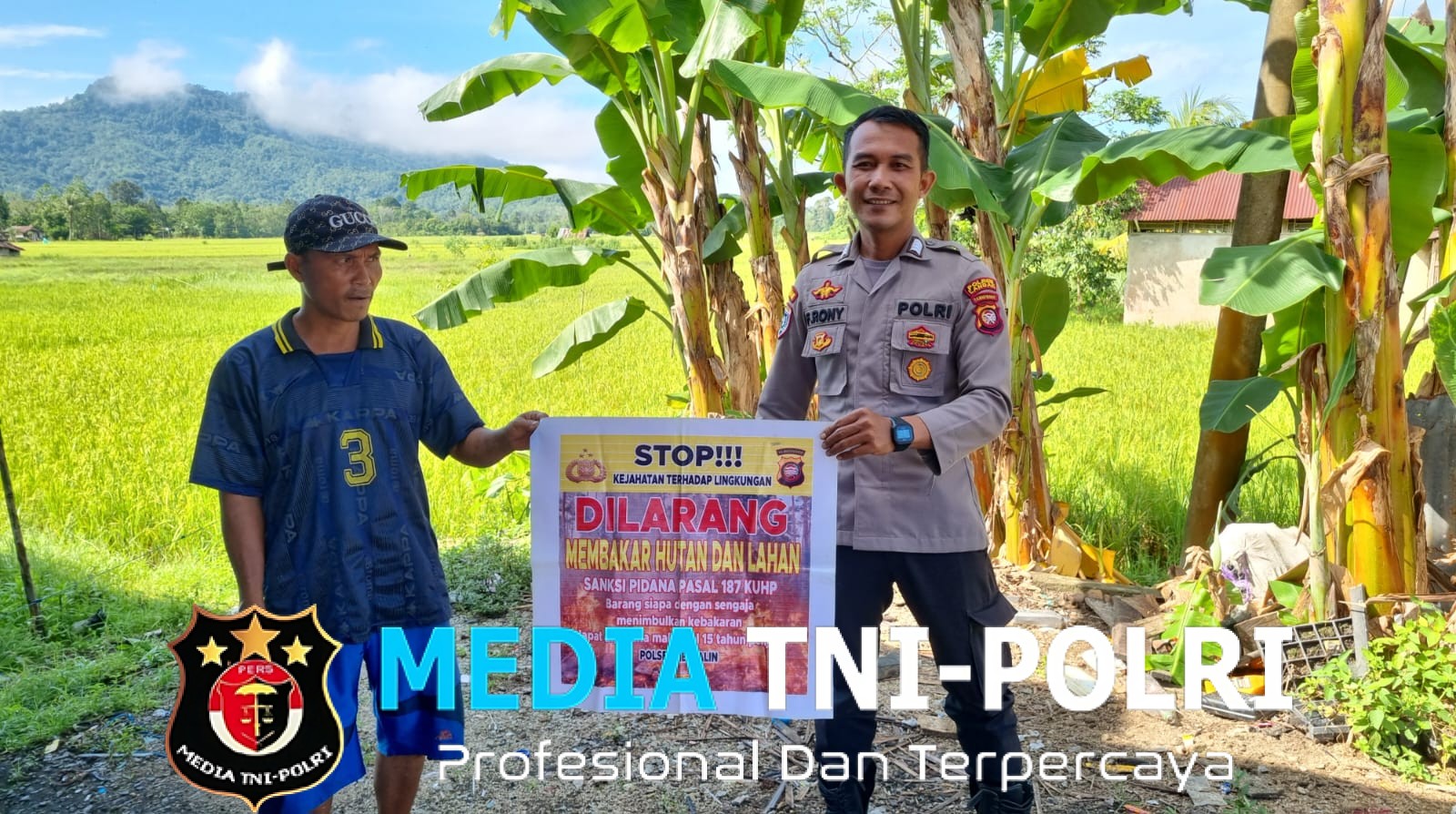 Patroli dan Himbauan Karhutla Intensif Digelar di Wilayah Menjalin