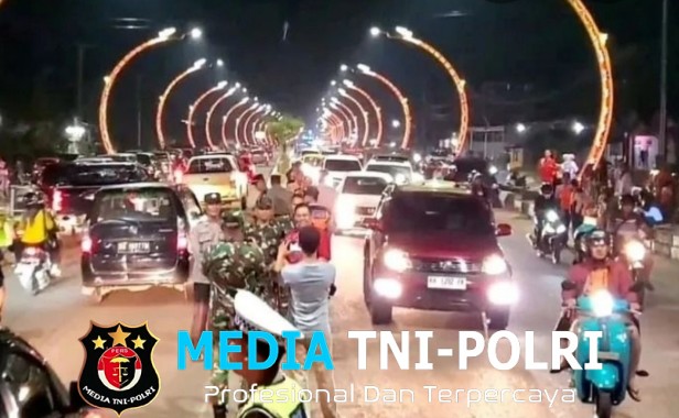 Rekayasa Lalu Lintas Kota Sampit saat Malam Tahun Baru