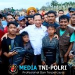 Mendagri Serahkan Bantuan ke Desa Geudumbak Kecamatan Langkahan, Aceh Utara