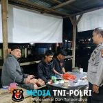 Nyantai di Warung, Warga Dapat Himbauan Langsung dari Polisi Jelang Tahun Baru