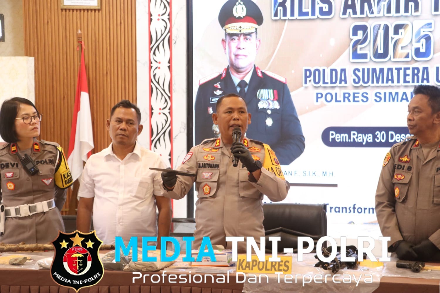 Kasat Reskrim Polres Simalungun Tegaskan Penerapan Pasal Berlapis dalam Kasus Pembunuhan Anak, Proses Hukum Berjalan Tegas dan Profesional