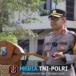 Upacara Kenaikan Pangkat Polres Batu, Kapolres Ingatkan Tanggung Jawab dan Pentingnya Kaderisasi