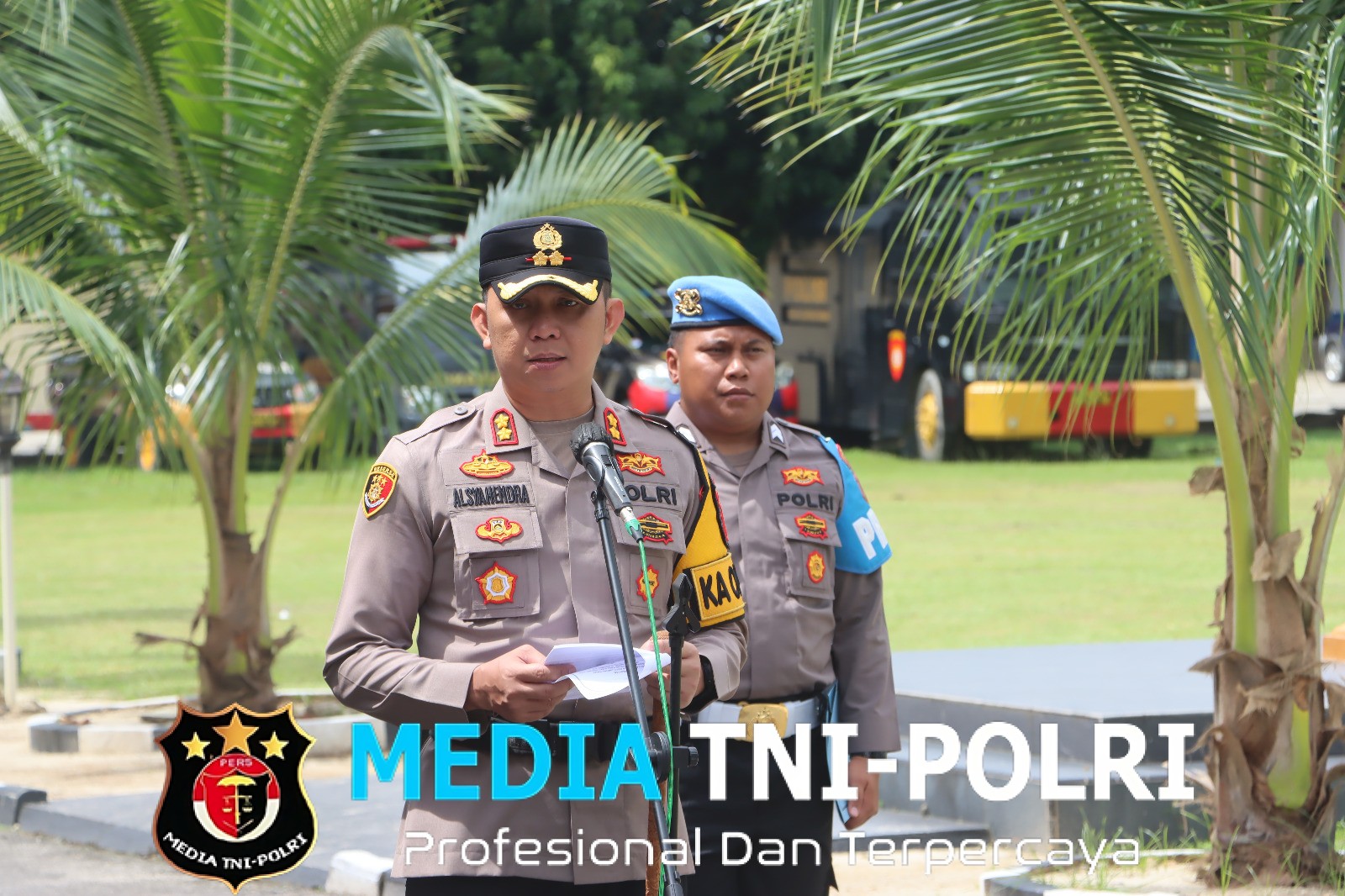 Penuh Haru, Polres Lampung Tengah Gelar Pelepasan Purna Bhakti Personel