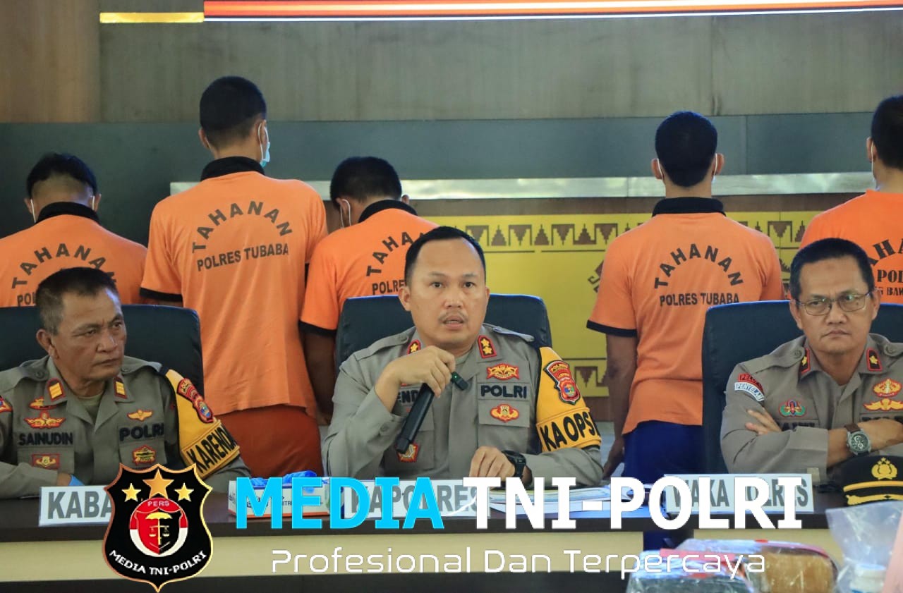 Kapolres Tulang Barat Pimpin Gelar Rilis Akhir Tahun 2025