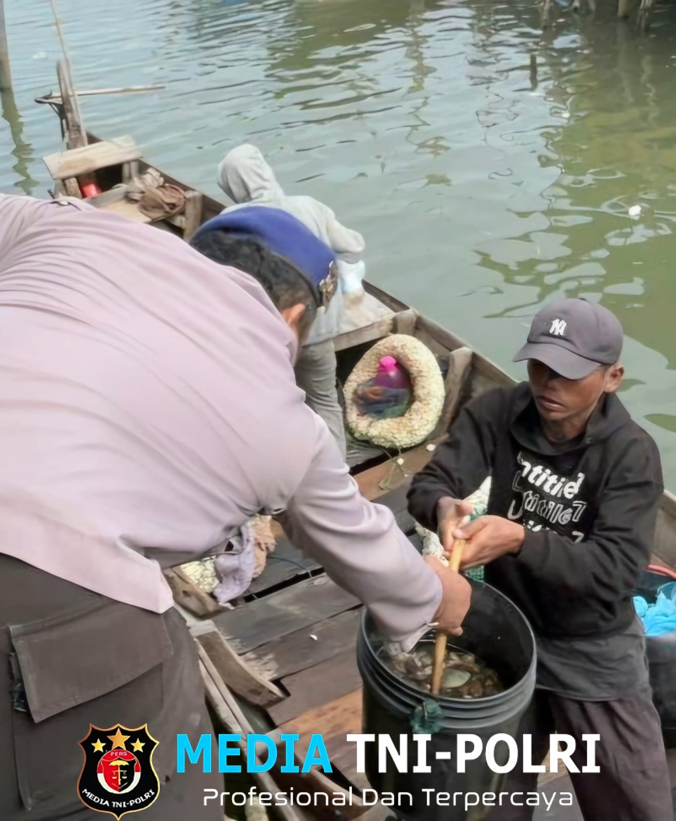 Sat Polairud Polres Langkat Laksanakan Pencegahan Kamtibmas di Wilayah Pesisir Jelang Tahun Baru 2026