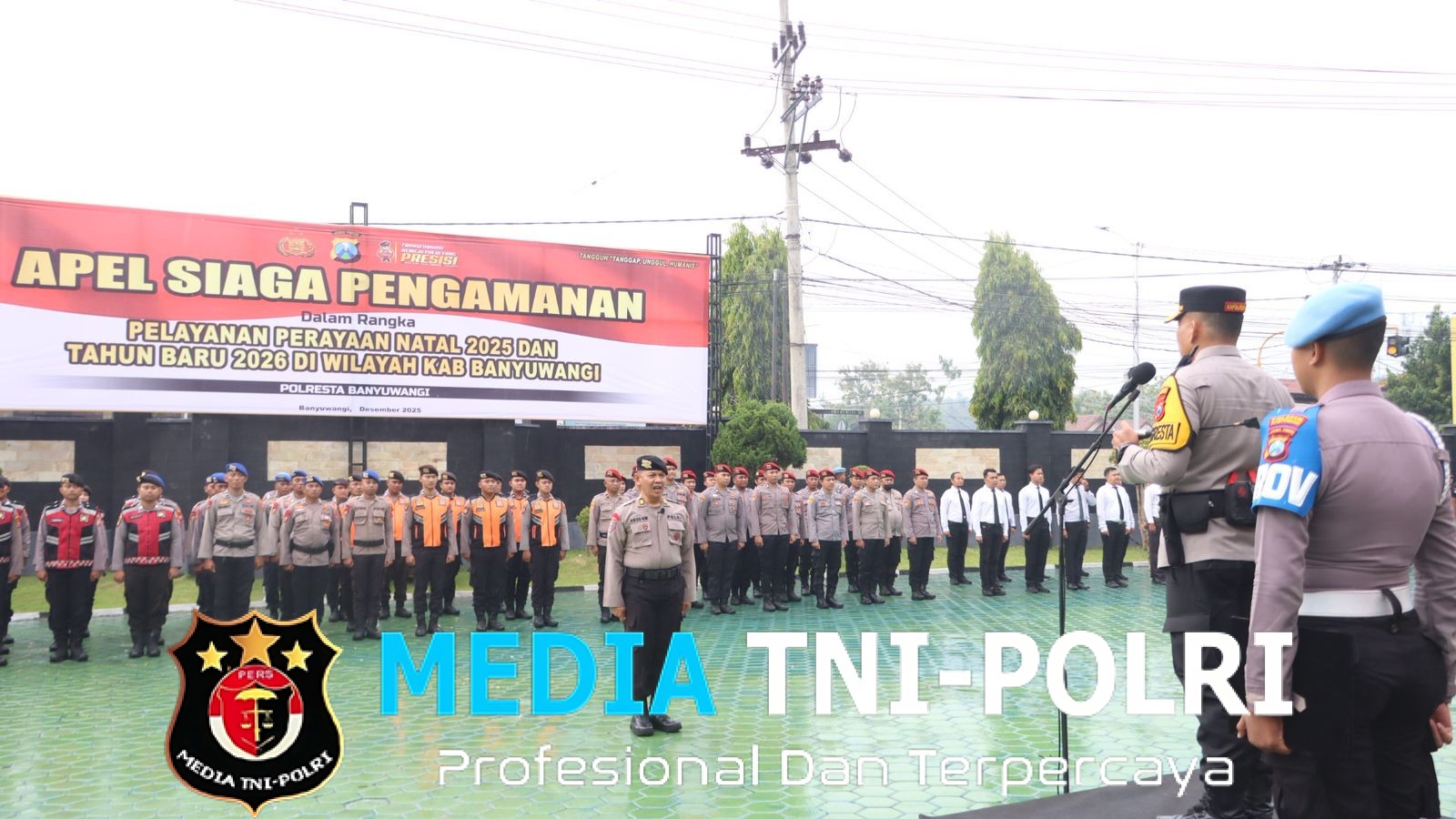 Kapolresta Banyuwangi Tegaskan Kesiapan Pengamanan Malam Tahun Baru 2026