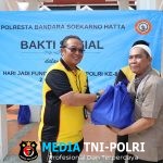 Sambut HUT ke-80 Intelijen Polri, Polresta Bandara Soetta Gelar Bakti Sosial dan Bakti Religi