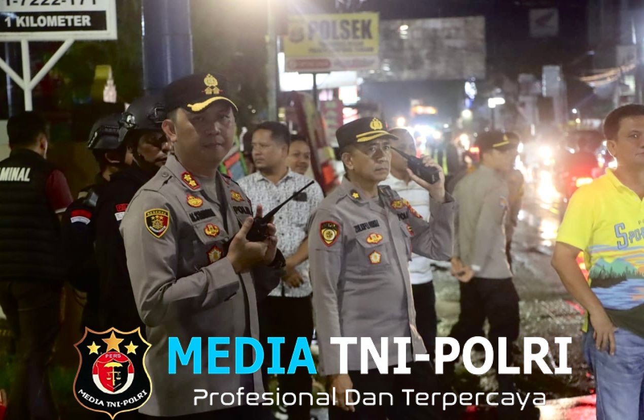 Kapolres Lampung Tengah Turun Langsung Amankan Malam Tahun Baru 2026