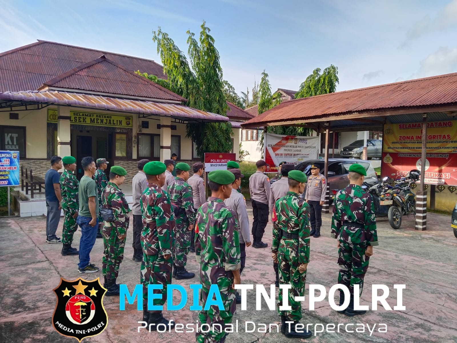 Apel Konsolidasi Pengamanan Tahun Baru 2026 Digelar di Mapolsek Menjalin