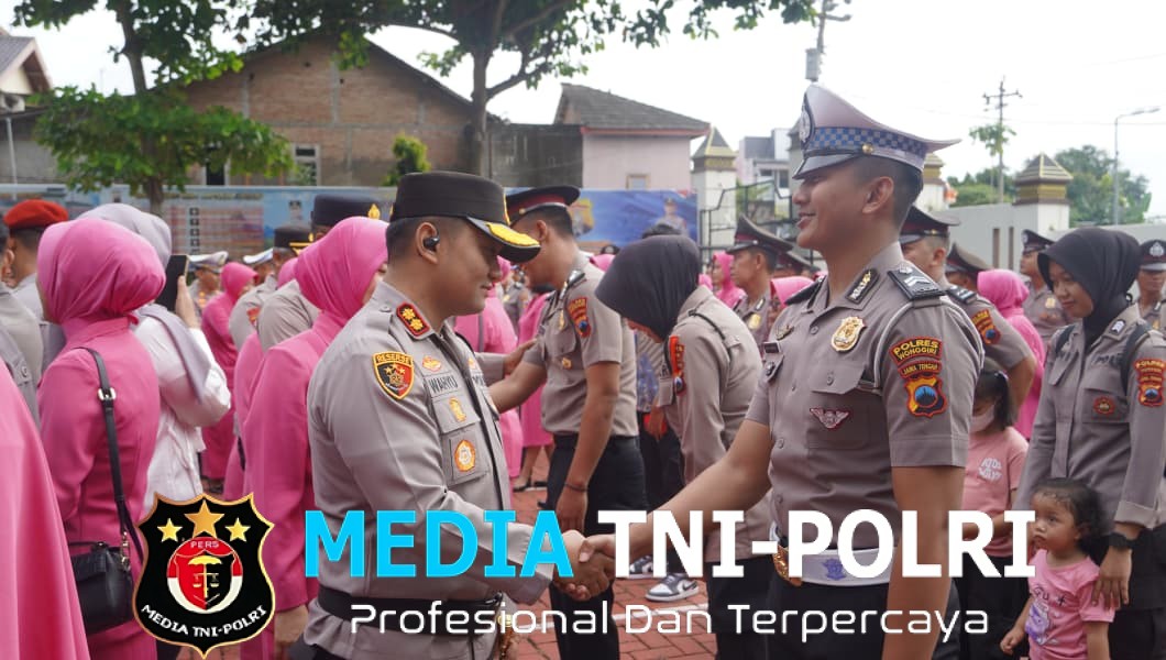 68 Personel Naik Pangkat, Kapolres Wonogiri Tegaskan Kenaikan Pangkat Adalah Amanah dan Tanggung Jawab