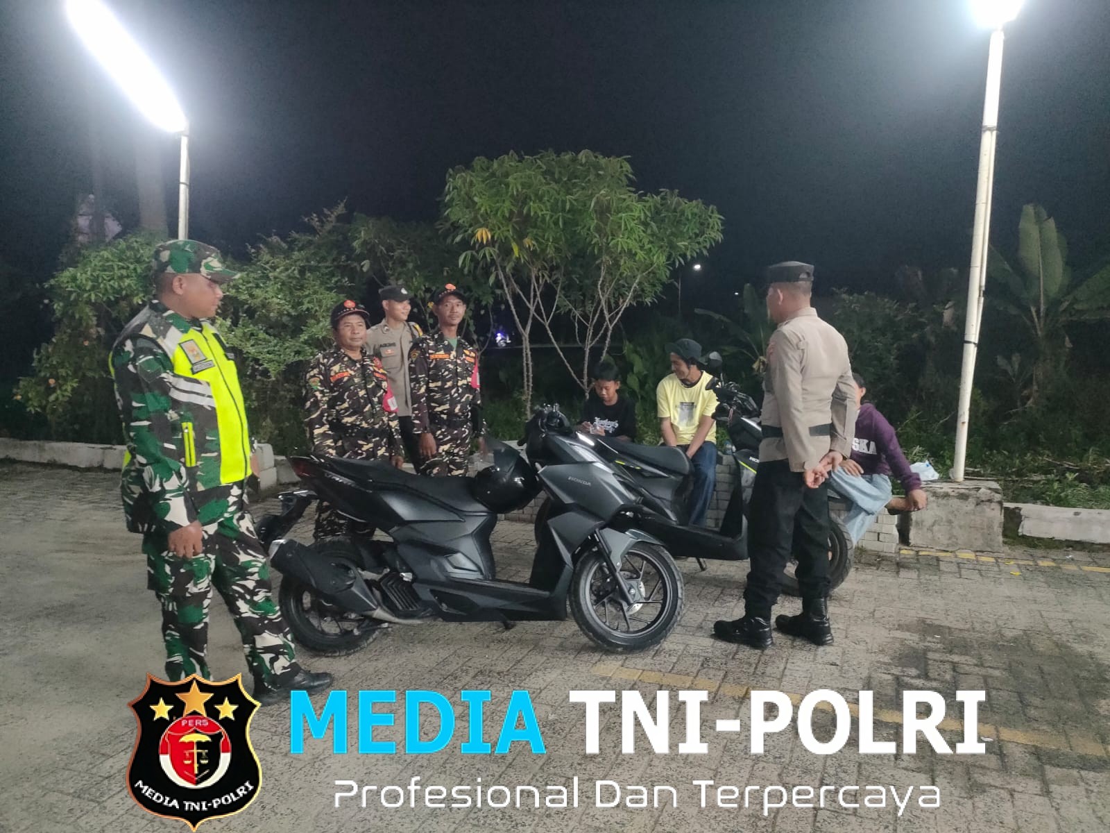 Polres Tulang Bawang Barat Gelar Patroli Skala Besar Menjelang Tahun Baru 2026 Jaga Kondusifitas Wilayah