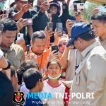 Presiden Prabowo Tinjau Infrastruktur dan Pengungsi Banjir Bandang di Tapsel