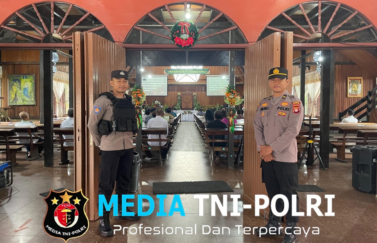 Ibadah Tahun Baru di Gereja Maranatha Sampit Berjalan Aman dan Kondusif