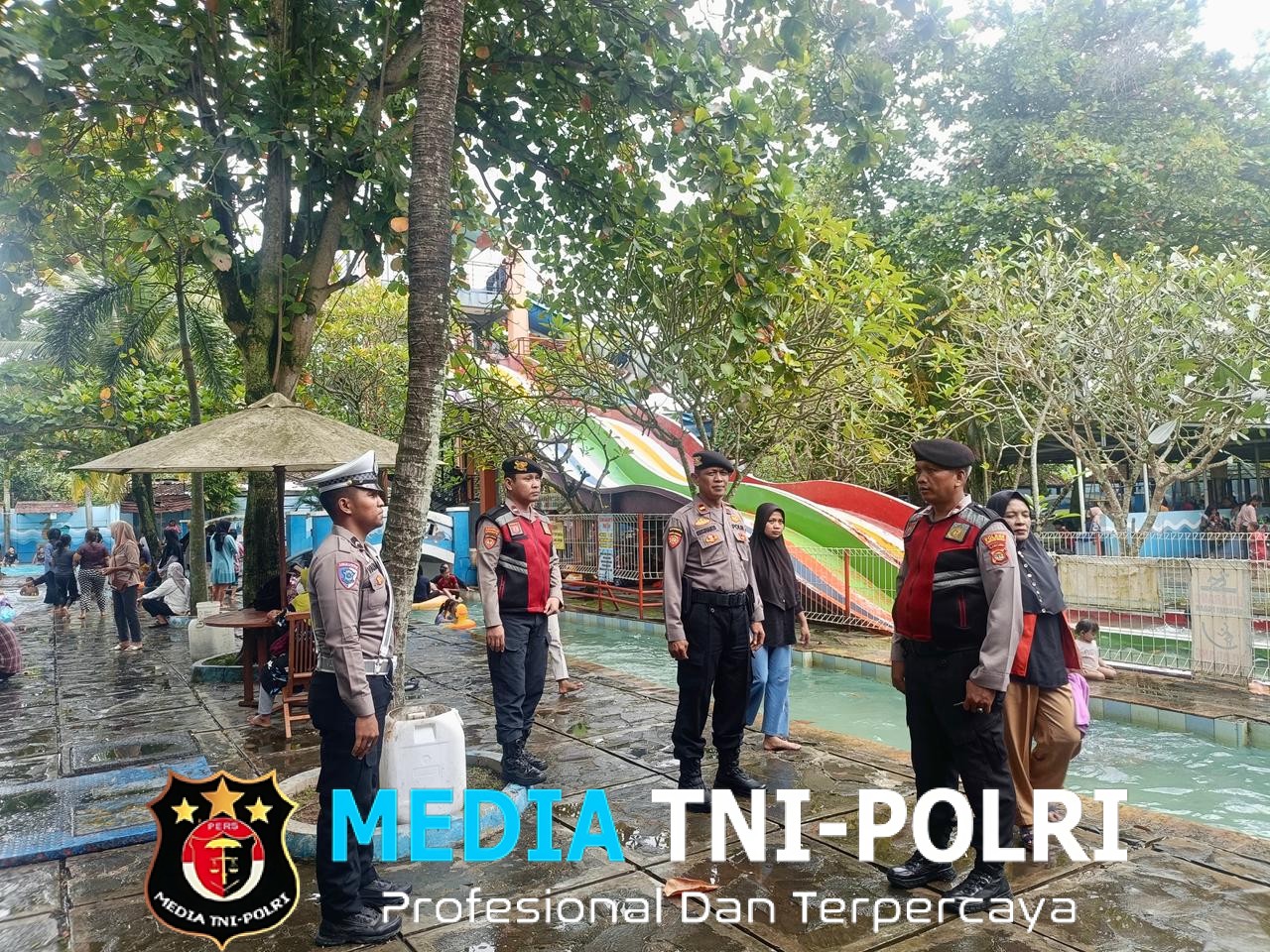 Momen Libur Tahun Baru 2026, Polres Lampung Tengah dan Jajaran Amankan Tempat Wisata