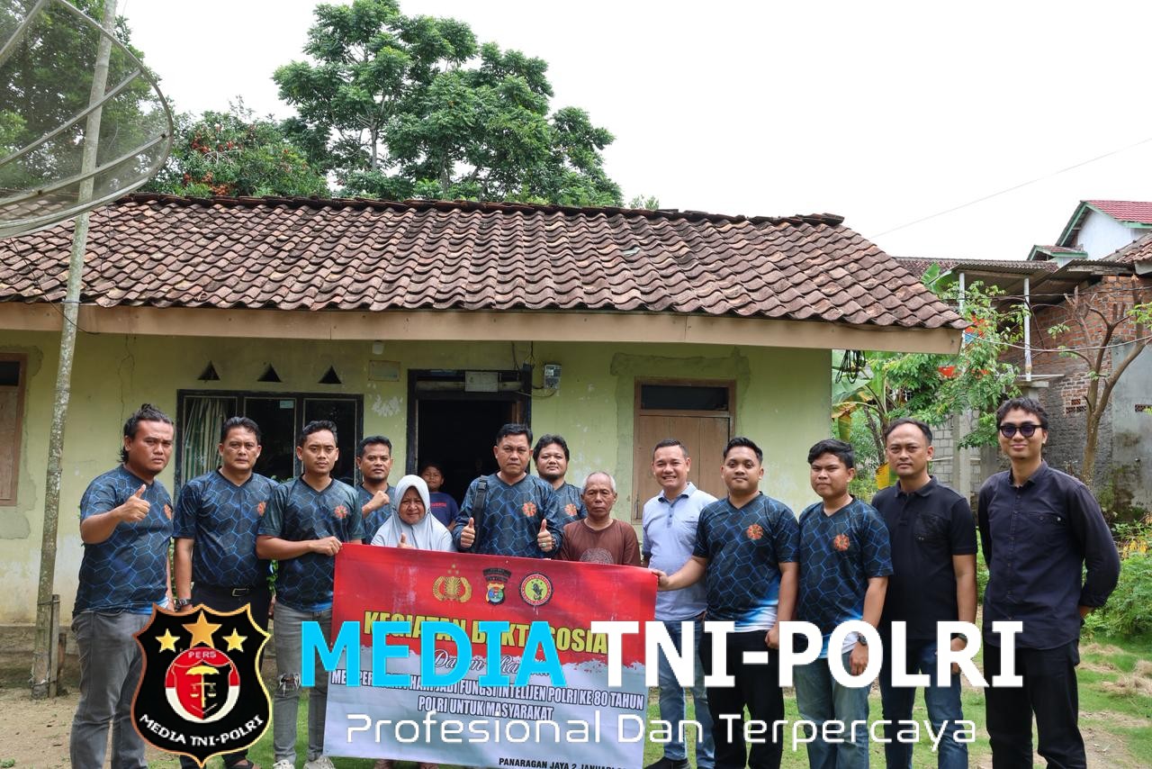 Polres Tulang Bawang Barat Gelar Donor Darah Dan Baksos dalam Rangka HUT Intelkam Polri ke-80