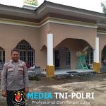 Lakukan Pengamanan Sholat Jumat Jamin Kamtibmas Kondusif di Masjid Nurul Iman Kuala Behe
