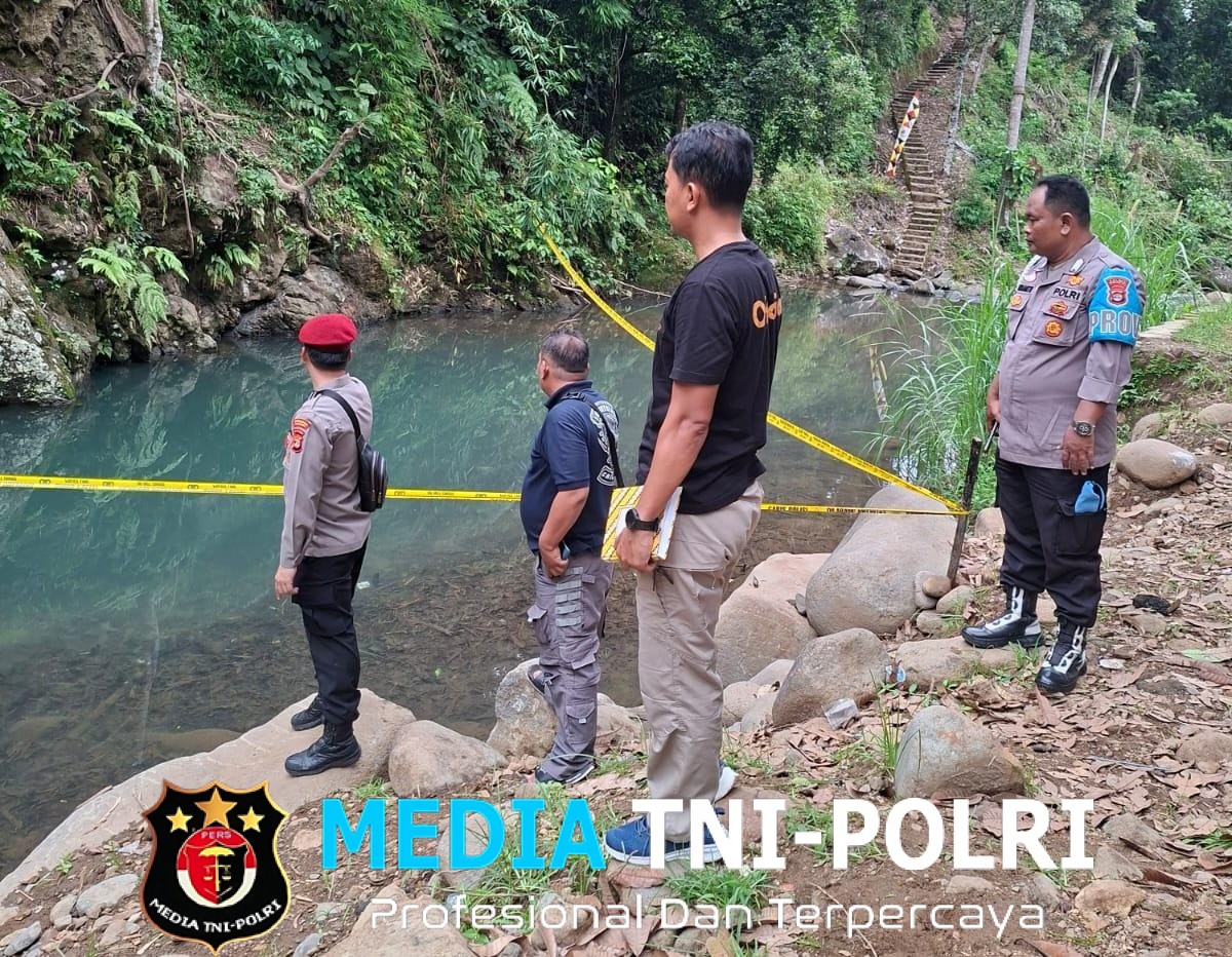 Polisi Selidiki Tewasnya Dua Anak Dibawah Umur Tenggelam di Air Terjun Tanggamus