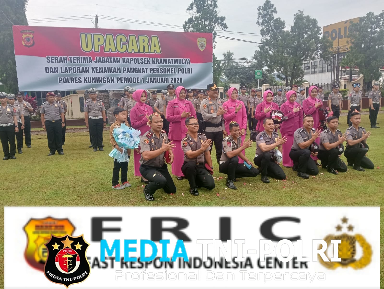 Apresiasi Dedikasi, Sekjen DPP FRIC Beri Ucapan Selamat atas Kenaikan Pangkat Kasat Reskrim Polres Kuningan