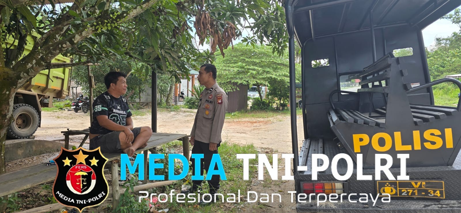 Patroli Siang Polisi Sapa Warga, Ini Pesan Penting yang Disampaikan