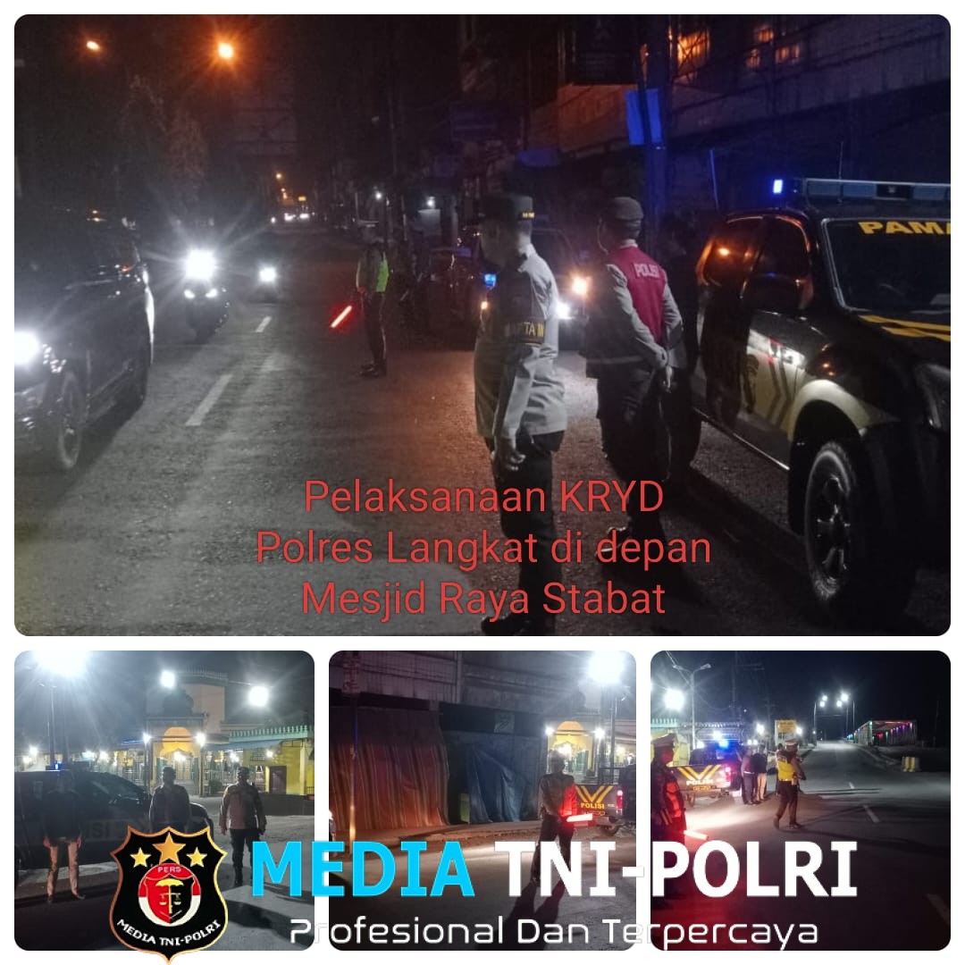 Polres Langkat Intensifkan KRYD, Antisipasi Geng Motor dan Balap Liar