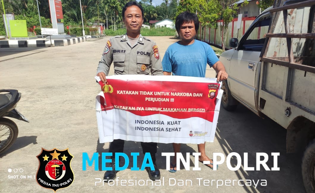 Patroli dan Himbauan Anti Narkoba serta Judi Online Digencarkan di Wilayah Menjalin