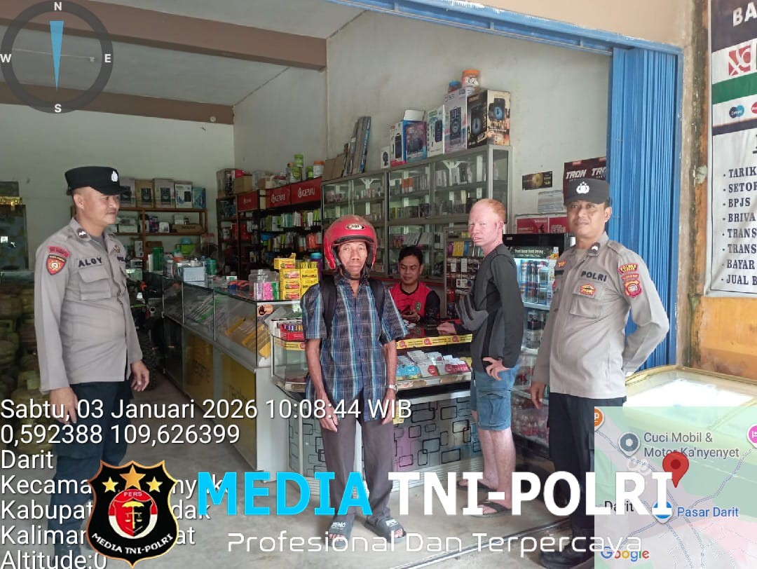 Berikan Rasa Aman dan Nyaman Kepada Warga Samapta Polsek Menyuke Laksanakan Patroli