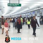 Brimob Polda Metro Jaya Laksanakan Monitoring Pasca Tawuran Warga di Terowongan Manggarai, Jakarta Selatan