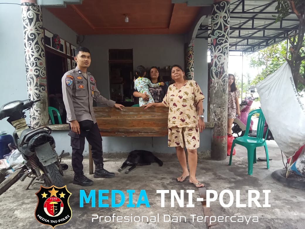 Siang Hari Polisi Menyapa, Warga Merasa Aman dengan Patroli Polsek Mandor