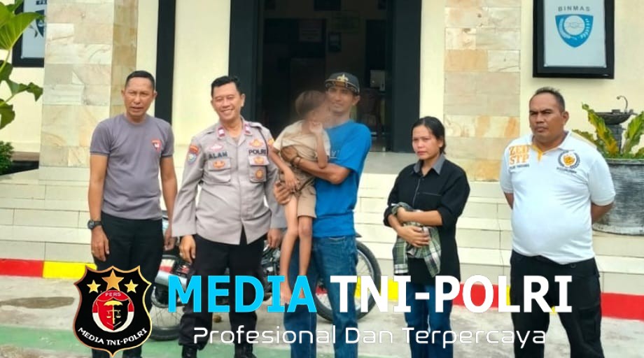 Kesigapan Polsek Kota Agung Dibantu Warga, Anak Tunarungu yang Sempat Hilang di Berhasil Ditemukan dengan Selamat