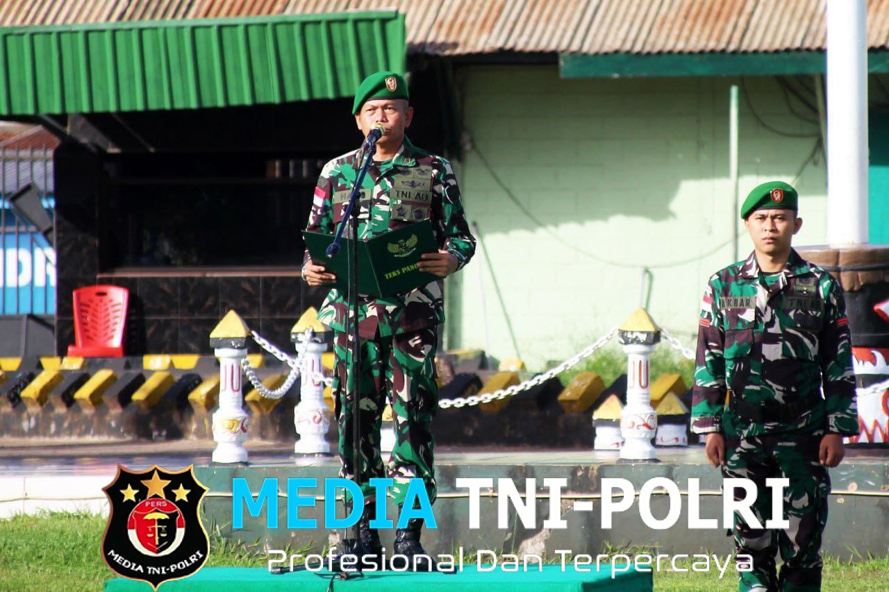 Upacara Bendera di Makodim 1707/Merauke, Perkuat Nasionalisme dan Jiwa Pengabdian Prajurit