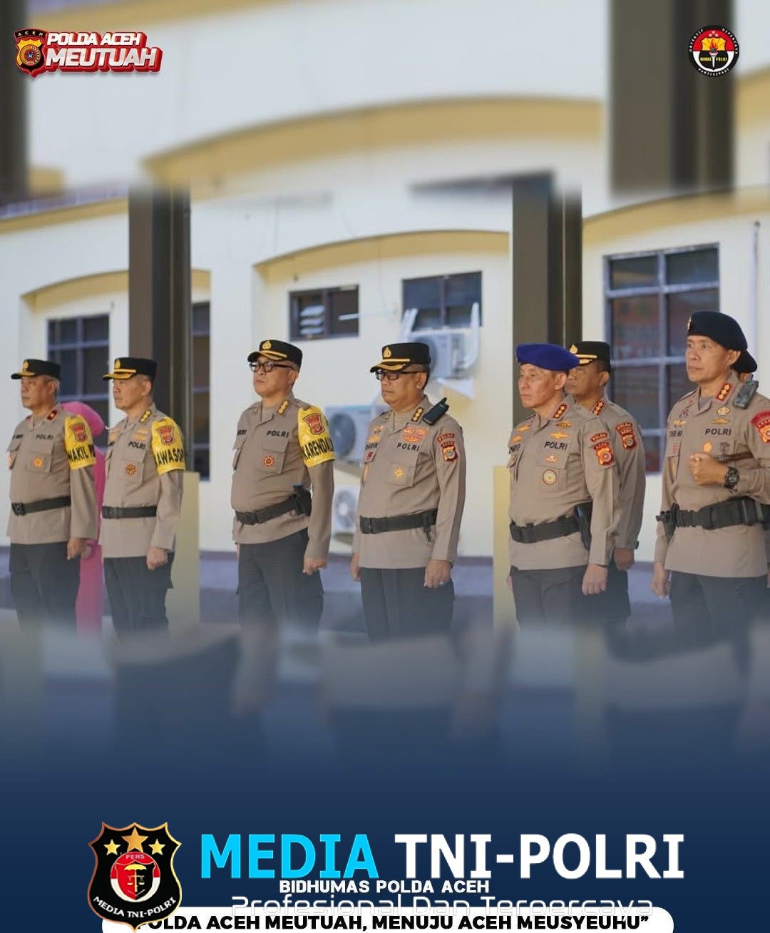 Kapolda Aceh Pimpin Sertijab 4 PJU dan 3 Kapolres Jajaran