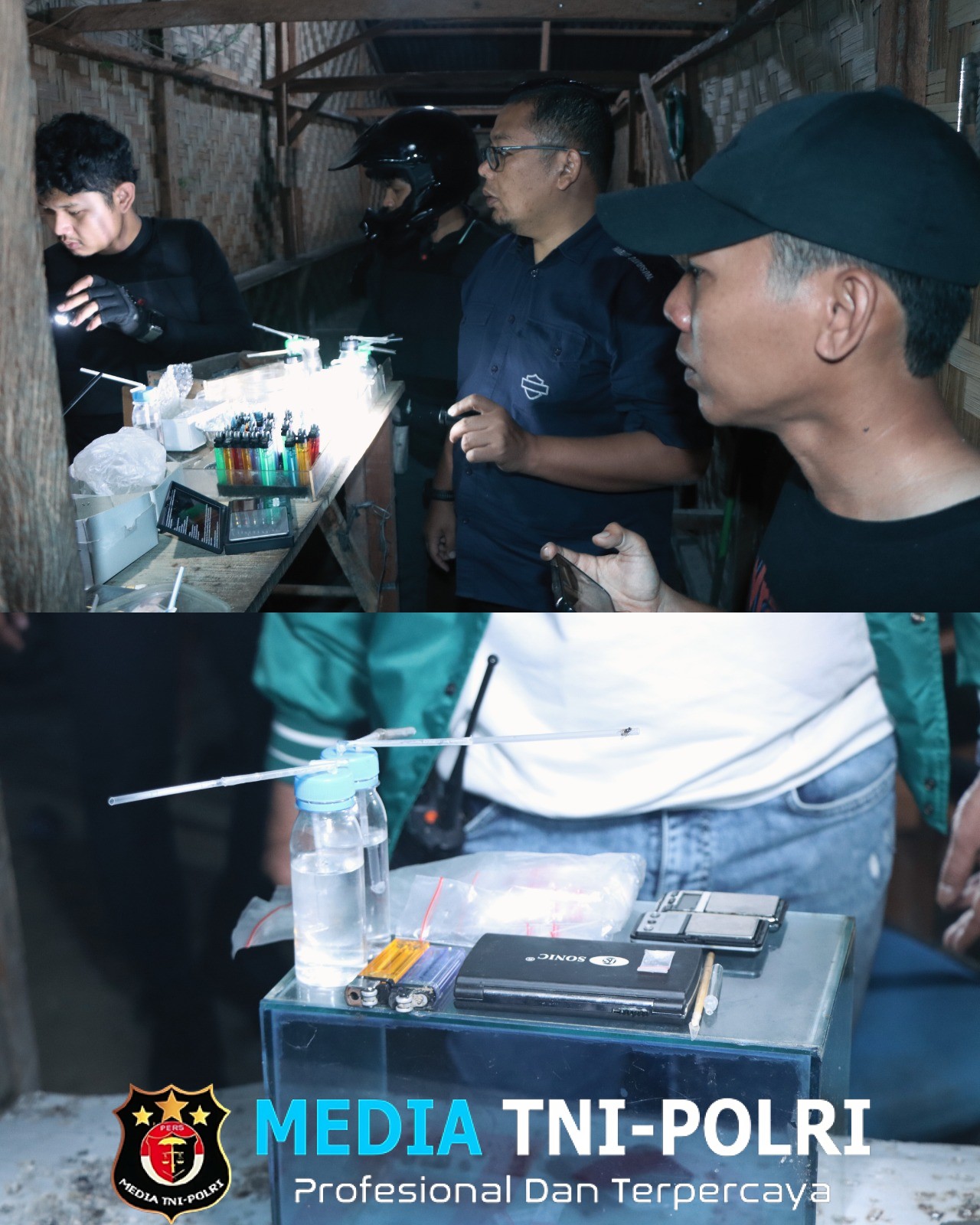 Ratakan! Polrestabes Medan Kembali Gerebek Jermal 15, Belasan Bandit Narkoba Diamankan