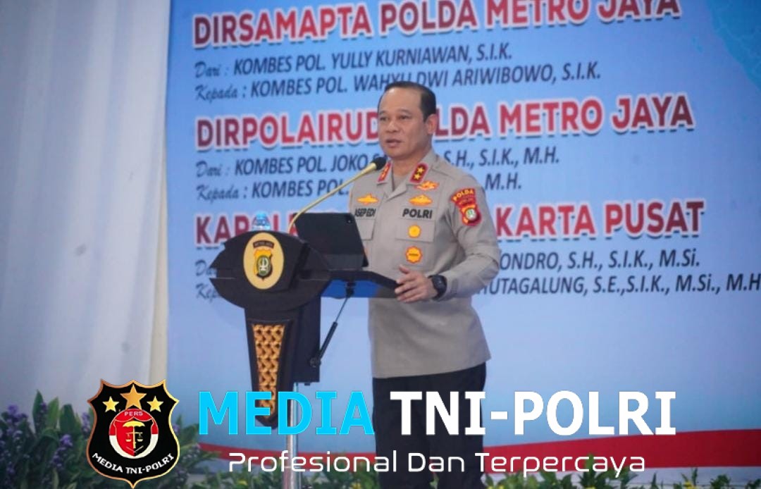 Pimpin Pisah Sambut PJU, Kapolda Metro Jaya Tekankan Inovasi Pelayanan dan Penguatan Kamtibmas