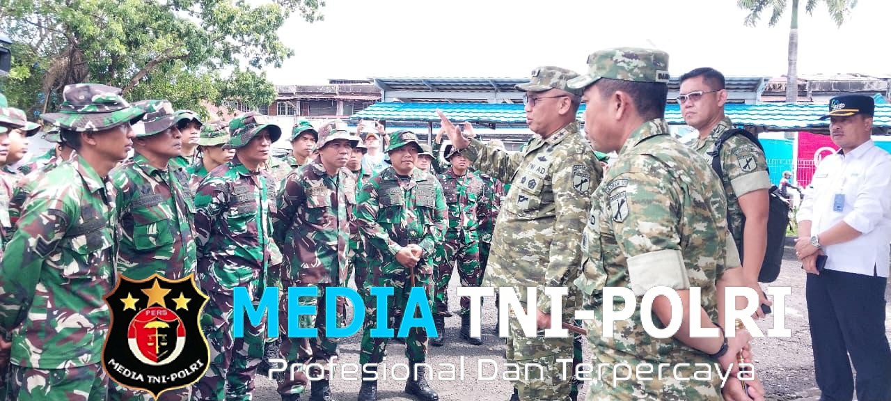 Cepat Tanggap, Pangdam XIII Merdeka Mayjen TNI Mirsa Agus, S.I.P., Berangkatkan Personel ke Sitaro