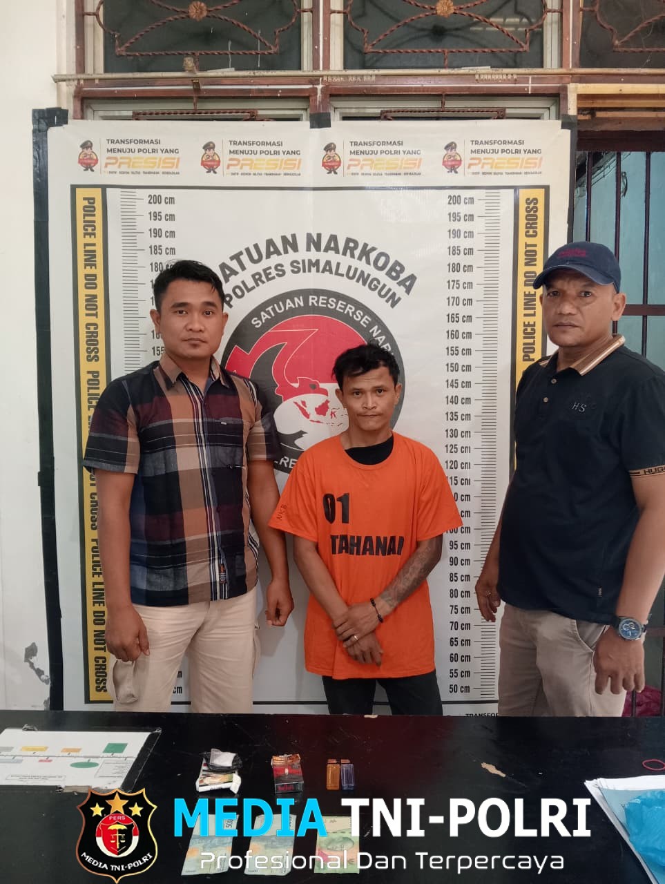 Awal 2026, Polsek Bosar Maligas Tancap Gas Berantas Narkoba, Residivis Sabu Kembali Digulung Polisi