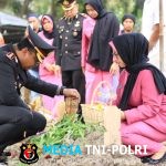 Polres Langkat Gelar Upacara Tradisi Kepolisian untuk Almarhum AIPTU Suriadi