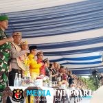 Ratusan Penari Dari Siswa Siswi Sampit Meriahkan HUT Kotim ke 73 di Lapangan Stadion 29 Nopember Sampit