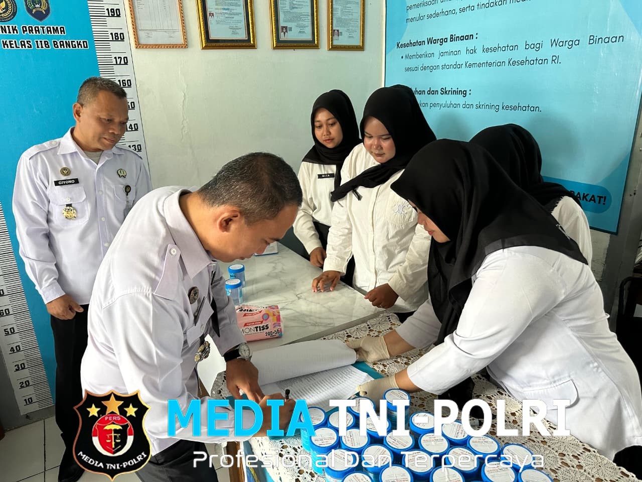 Seluruh Petugas Lapas Kelas IIB Bangko Jalani Tes Urine, Hasil Negatif Narkoba