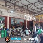 Polisi Lakukan Patroli Dialogis di Bengkel, Ajak Karyawan Peduli Keamanan