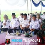 Bersama Gubernur Lampung, Gubernur Jawa Tengah Dan Forkopimda Provinsi Lampung, Kasdam XXI/RI Hadiri Panen Raya dan Pengumuman Swasembada Pangan