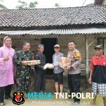 Banjir Deras Terjang Mesuji, Jajaran Polres Mesuji Siaga Bantu Warga Terdampak