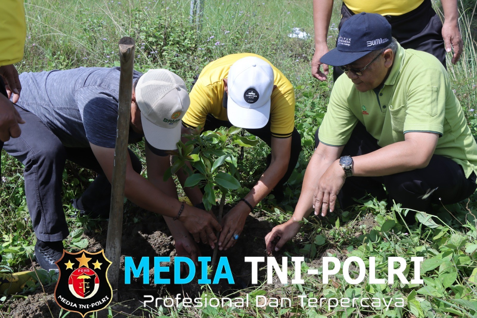 Polres Pringsewu Tanam 300 Pohon, Tindak Lanjut Kunker Komisi III DPR RI