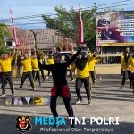 Polres Kotim Adakan Olahraga Pagi Setiap Hari Jumat, Wujudkan Personil Sehat dan Siap Bertugas